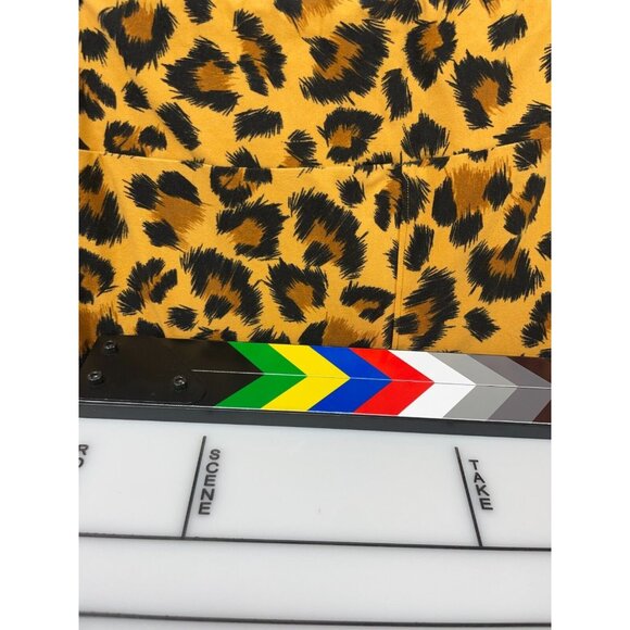 LuLaRoe Leggings Women's Tall & Curvy Mustard Black Cheetah Polyester Stretch - Picture 12 of 12